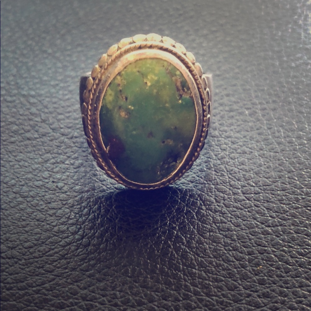Green Cocktail Ring